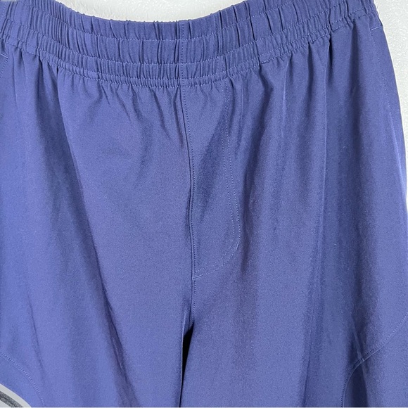 Under Armor Mens Nylon Wide Leg Sweat Pant Navy Blue Large - Picture 6 of 8